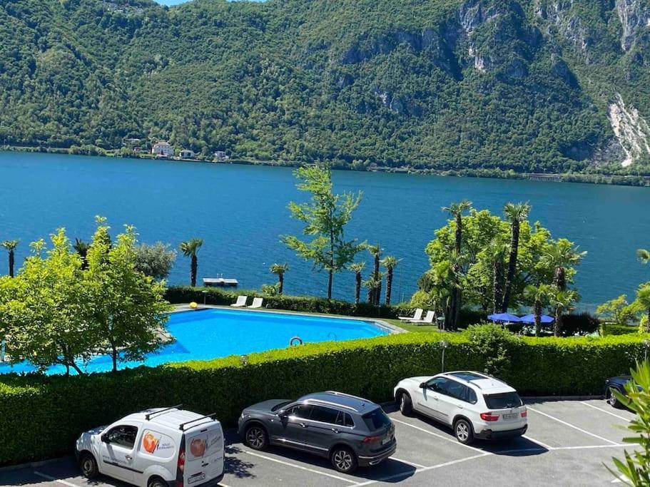 Holiday On The Lake Lugano 2-16 Bissone Exteriér fotografie